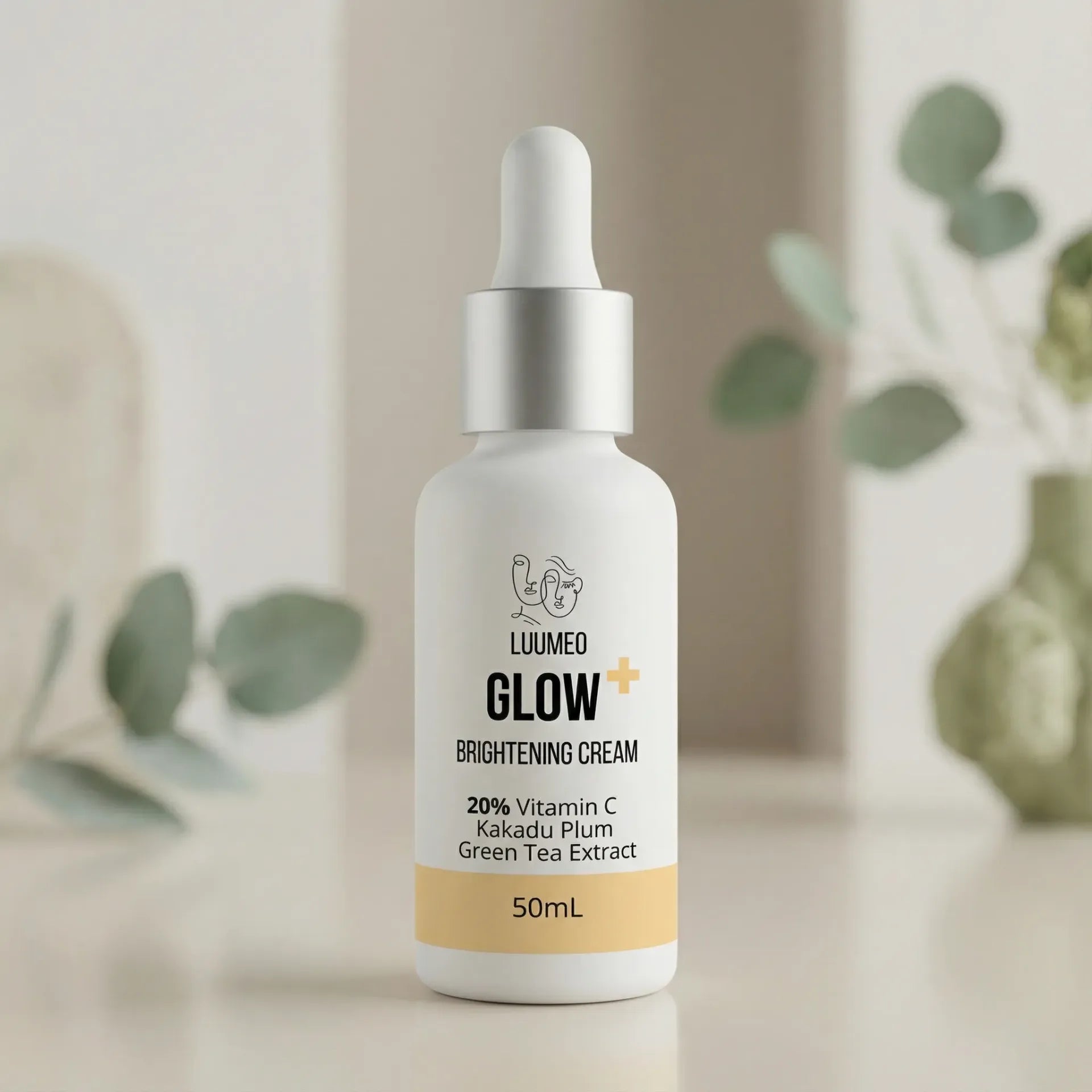GLOW+ 20% Vitamin C Brightening Cream - Luumeo Skincare