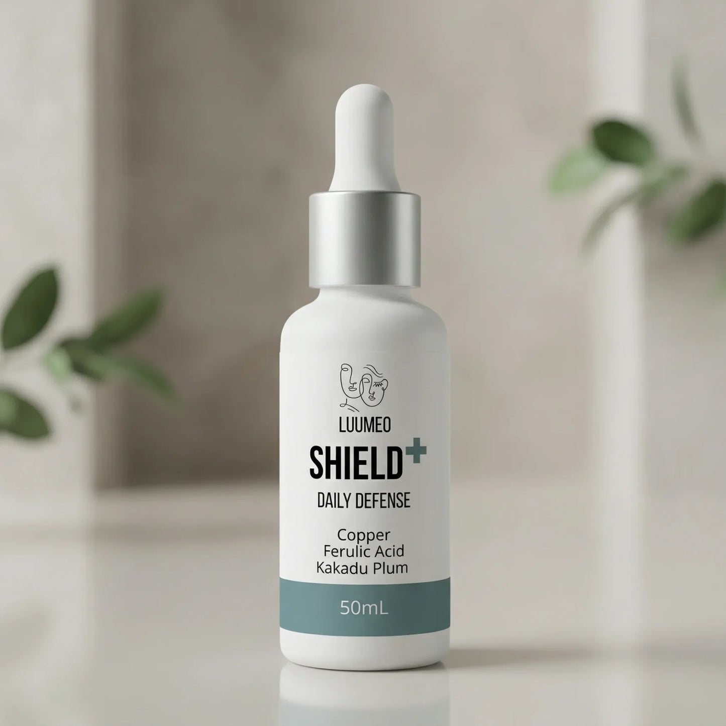 SHIELD+ Copper Antioxidant Serum - Luumeo Skincare